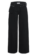 Wide Leg Pants with Pockets - Barbara Aleks