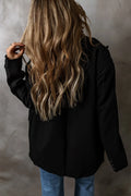 Button Up Long Sleeve Blazer - Barbara Aleks