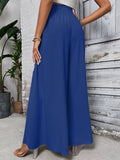 Tied High Waist Wide Leg Pants - Barbara Aleks