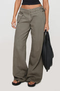 Wide Leg Pants with Pockets - Barbara Aleks