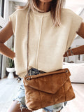 Cap Sleeve Sweater Vest - Barbara Aleks