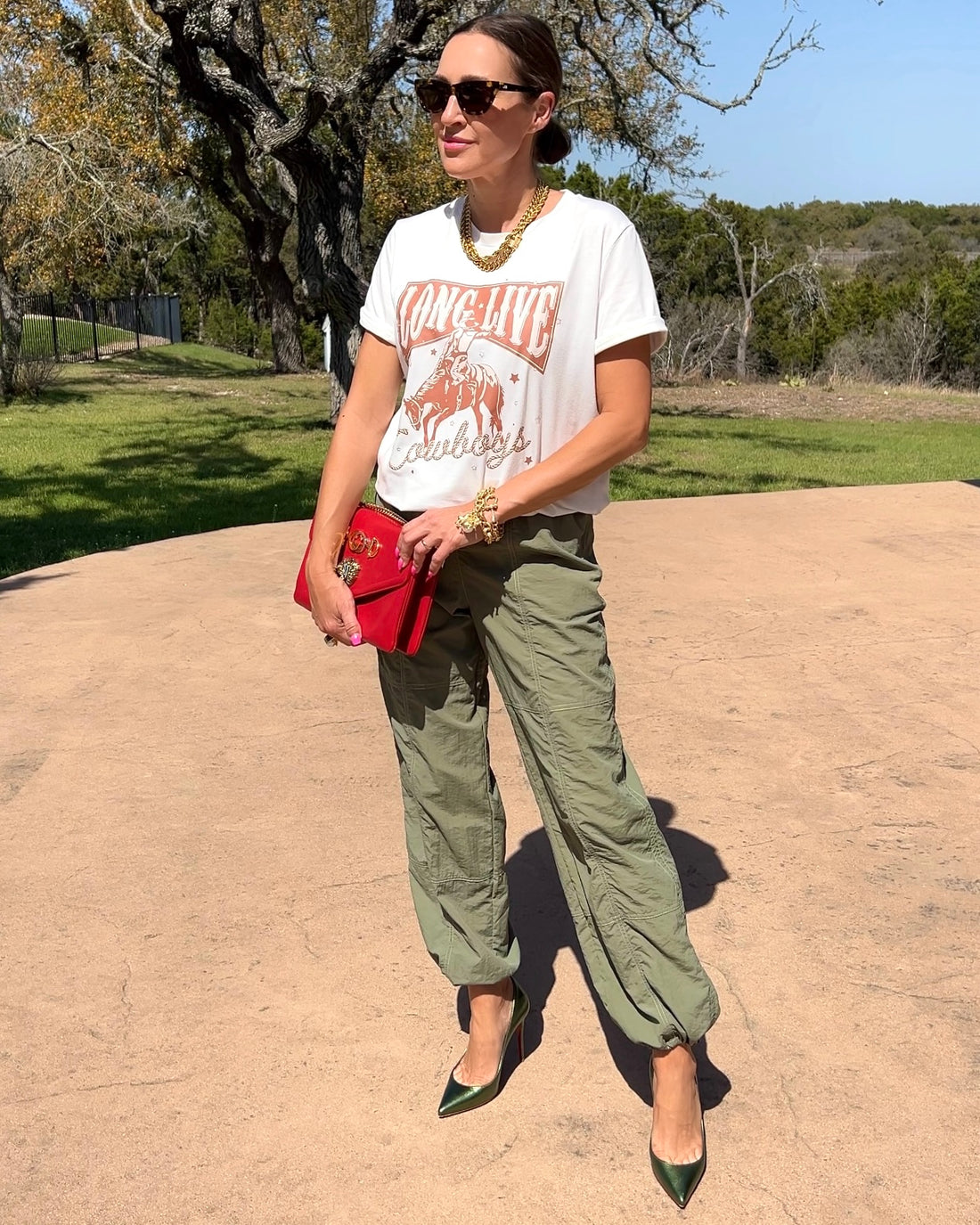 Drawstring Woven Parachute Joggers - Barbara Aleks