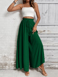 Tied High Waist Wide Leg Pants - Barbara Aleks