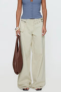 Wide Leg Pants with Pockets - Barbara Aleks