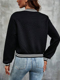 Zip Up Long Sleeve Jacket - Barbara Aleks