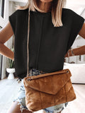 Cap Sleeve Sweater Vest - Barbara Aleks