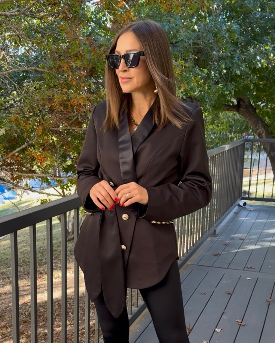 Double-Breasted Blazer